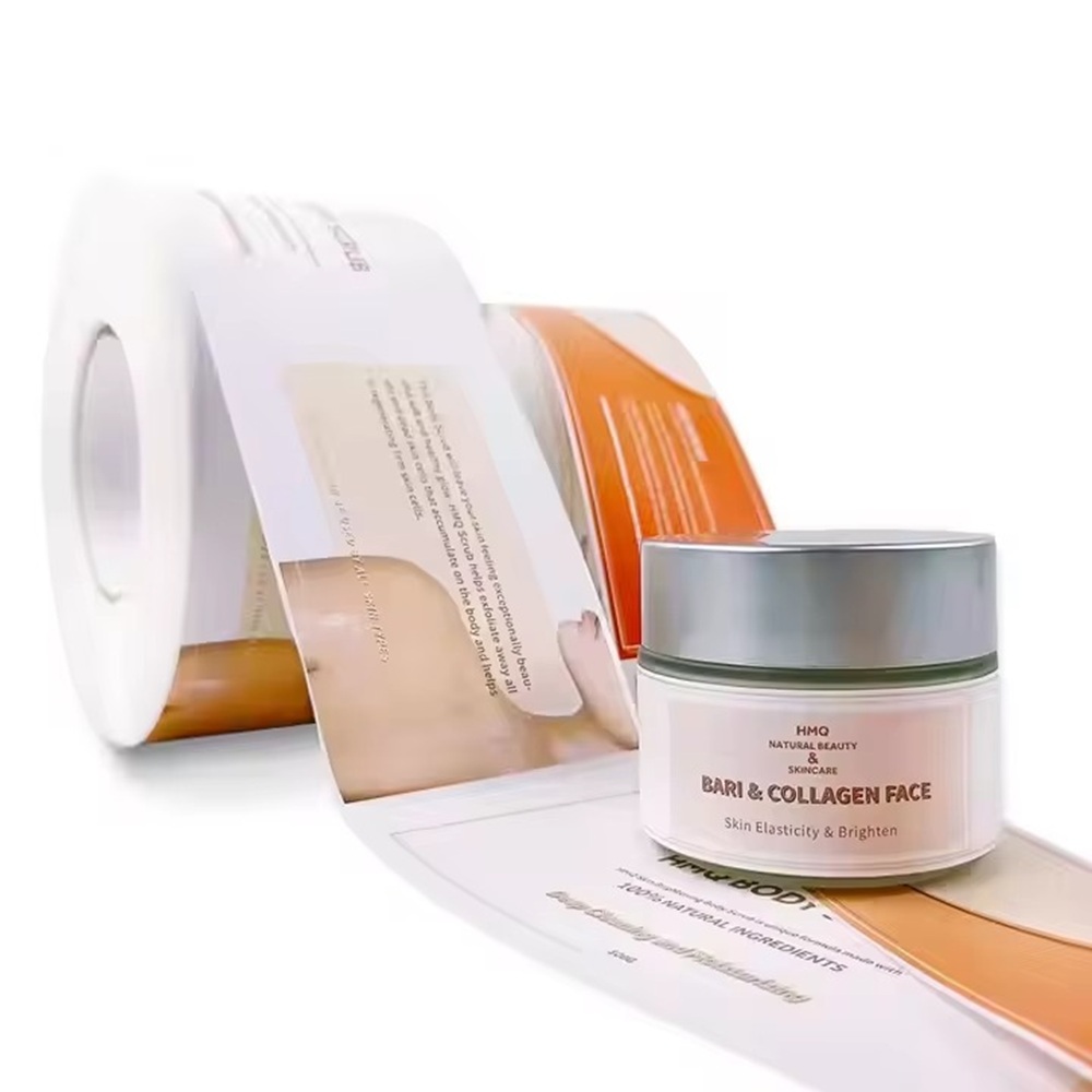 Luxury Skincare Logo - Роскошные виниловые этикетки на заказ |