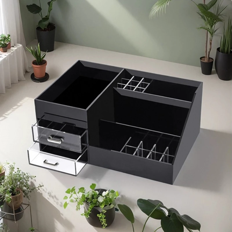 Luxury Skincare Organizer - Акриловый органайзер для туалетного столика, роскошный