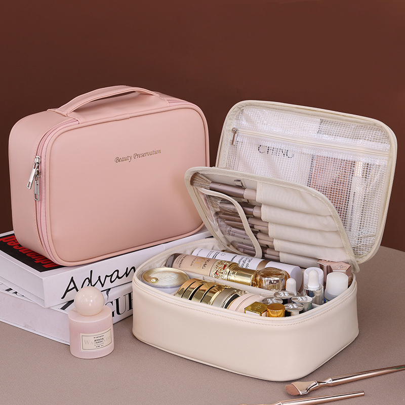 Luxury Skincare Organizer - Новая женская косметичка, портативная сумка для