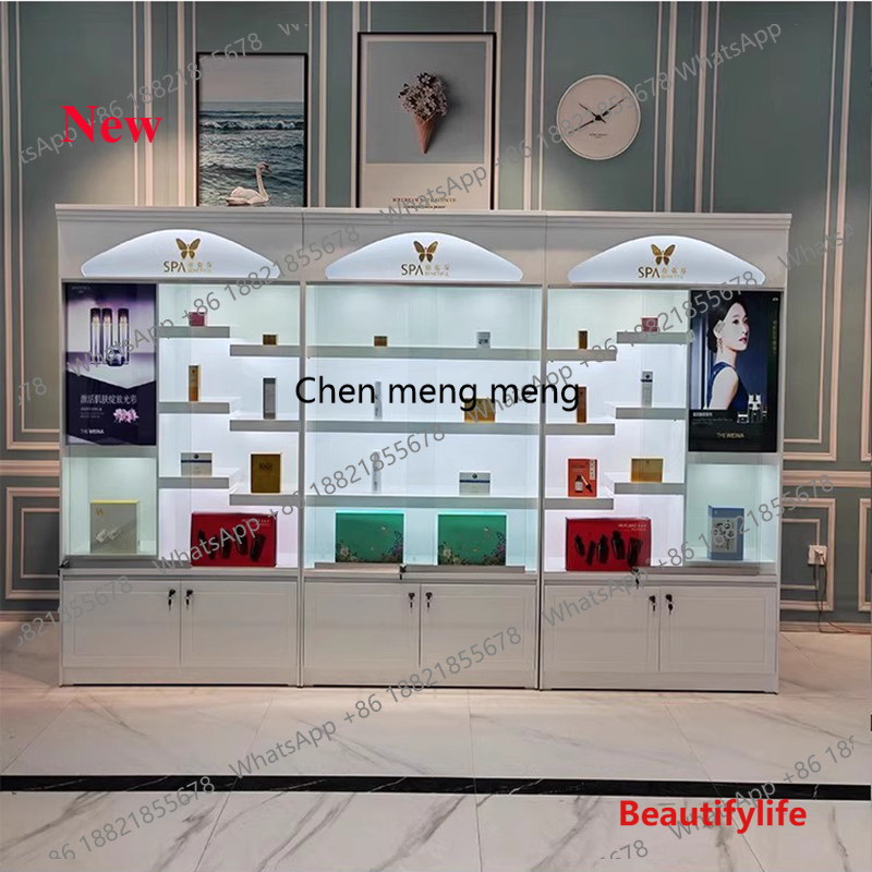 Luxury High End Skincare - Витрина для косметики A55: современный, роскошный,