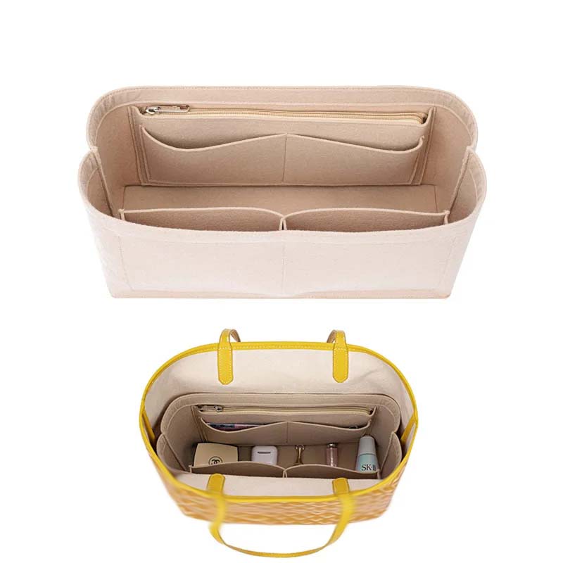 Luxury Skincare Organizer - Фетровая сумка-органайзер для косметики, сумка-органайзер для