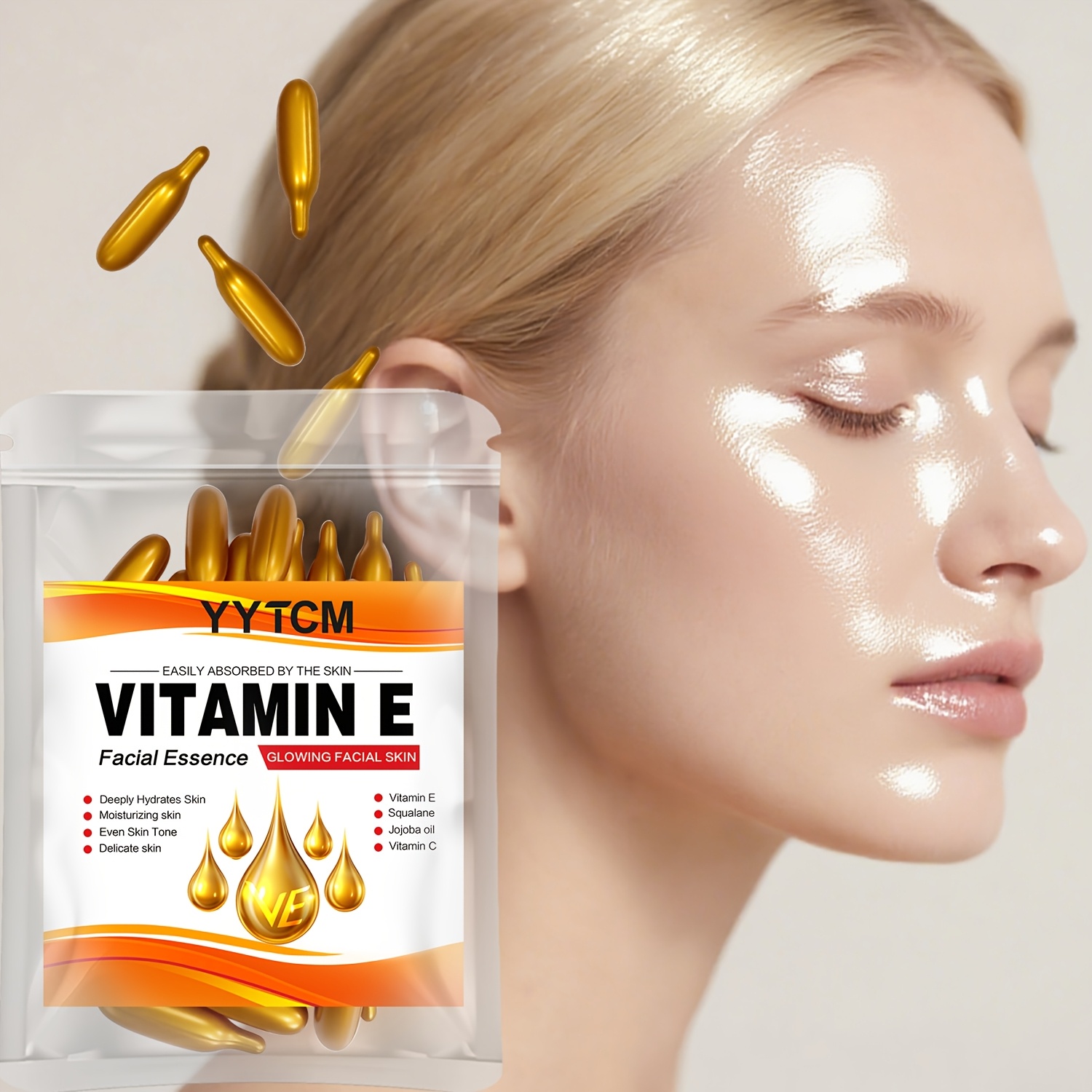 Exosome Serum Ampoule - Капсульная эссенция с витамином Е для