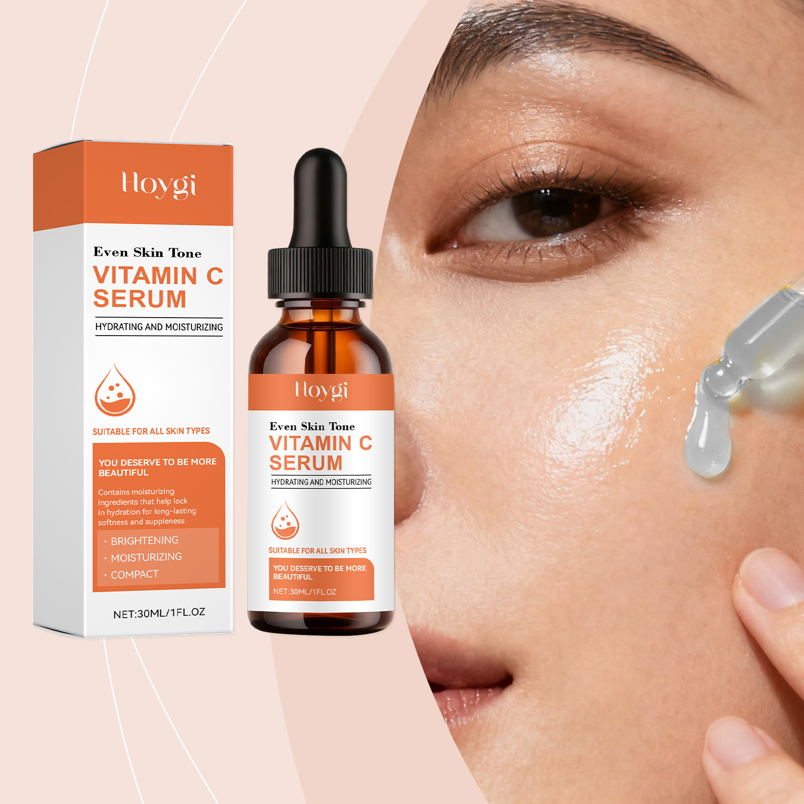 Exosome Serum Ampoule - Сыворотка с витамином С для лица,