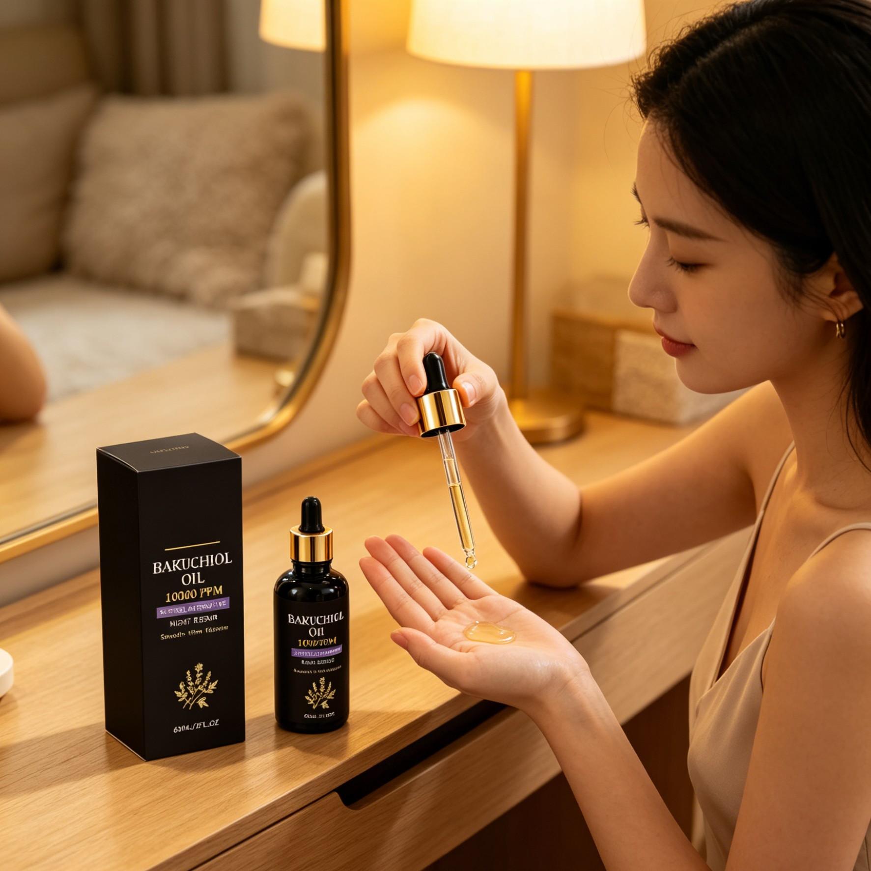 Масло бакучиола против морщин, – обзор и цена Bakuchiol Night Oil