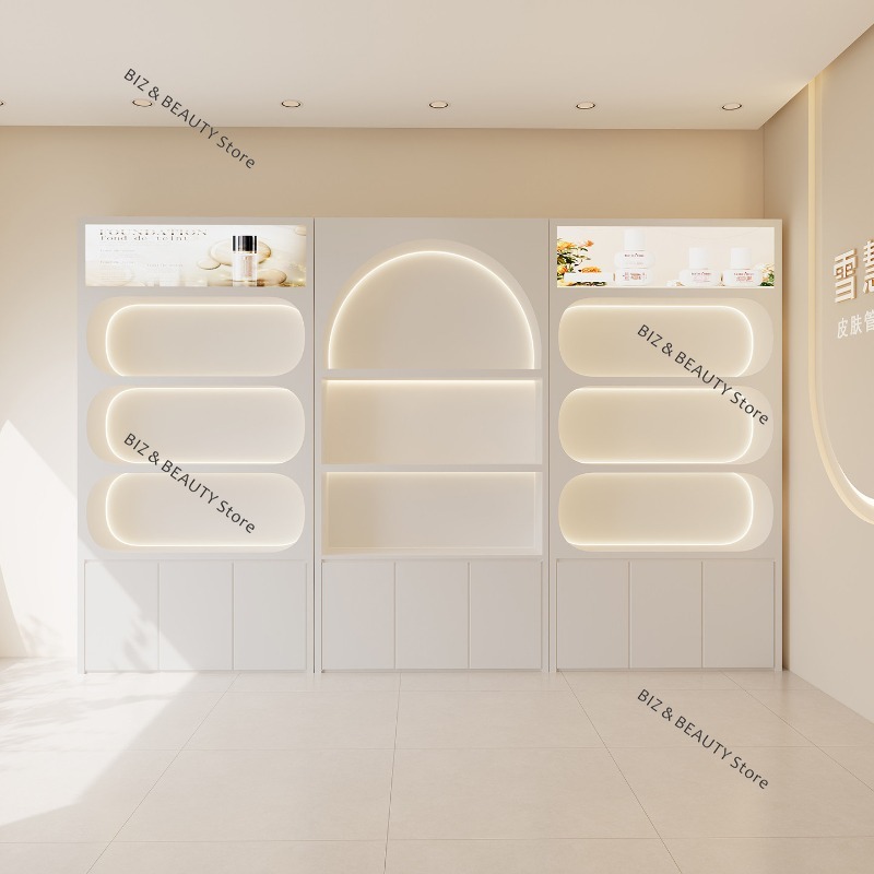 Элитный витринный шкаф для сал – обзор и цена Luxury High End Skincare