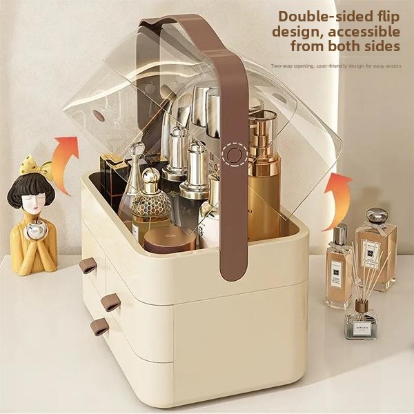 Элитный пылезащитный настольны – обзор и цена Luxury Skincare Organizer