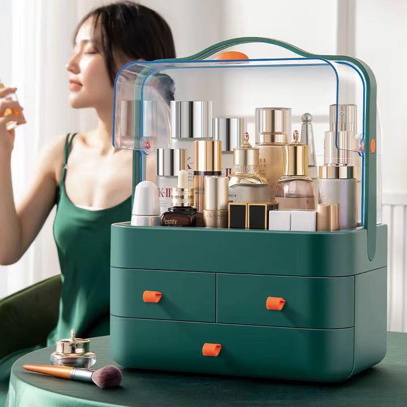 Элитный пылезащитный настольны – обзор и цена Luxury Skincare Organizer
