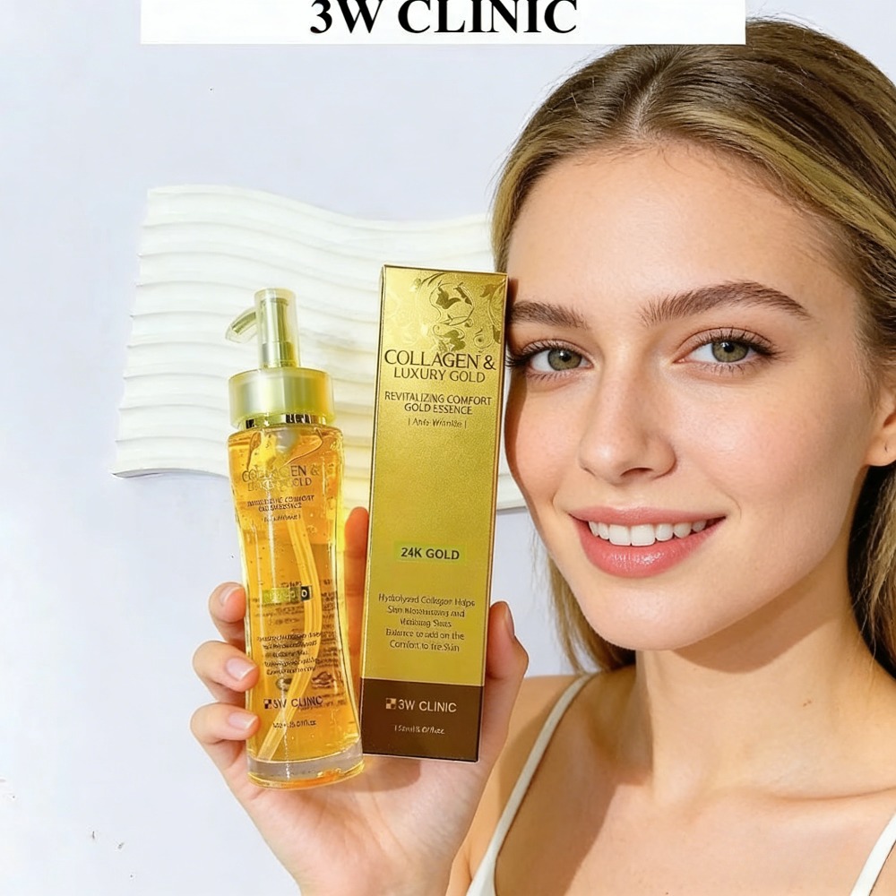 3WCLINIC Collagen & Luxury Gol – обзор и цена Luxury Skincare Essence