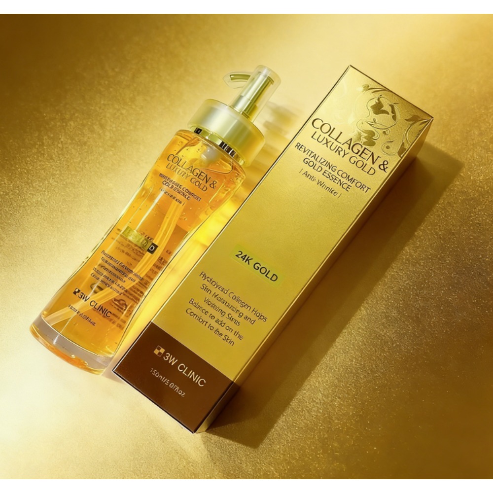 3WCLINIC Collagen & Luxury Gol – обзор и цена Luxury Skincare Essence